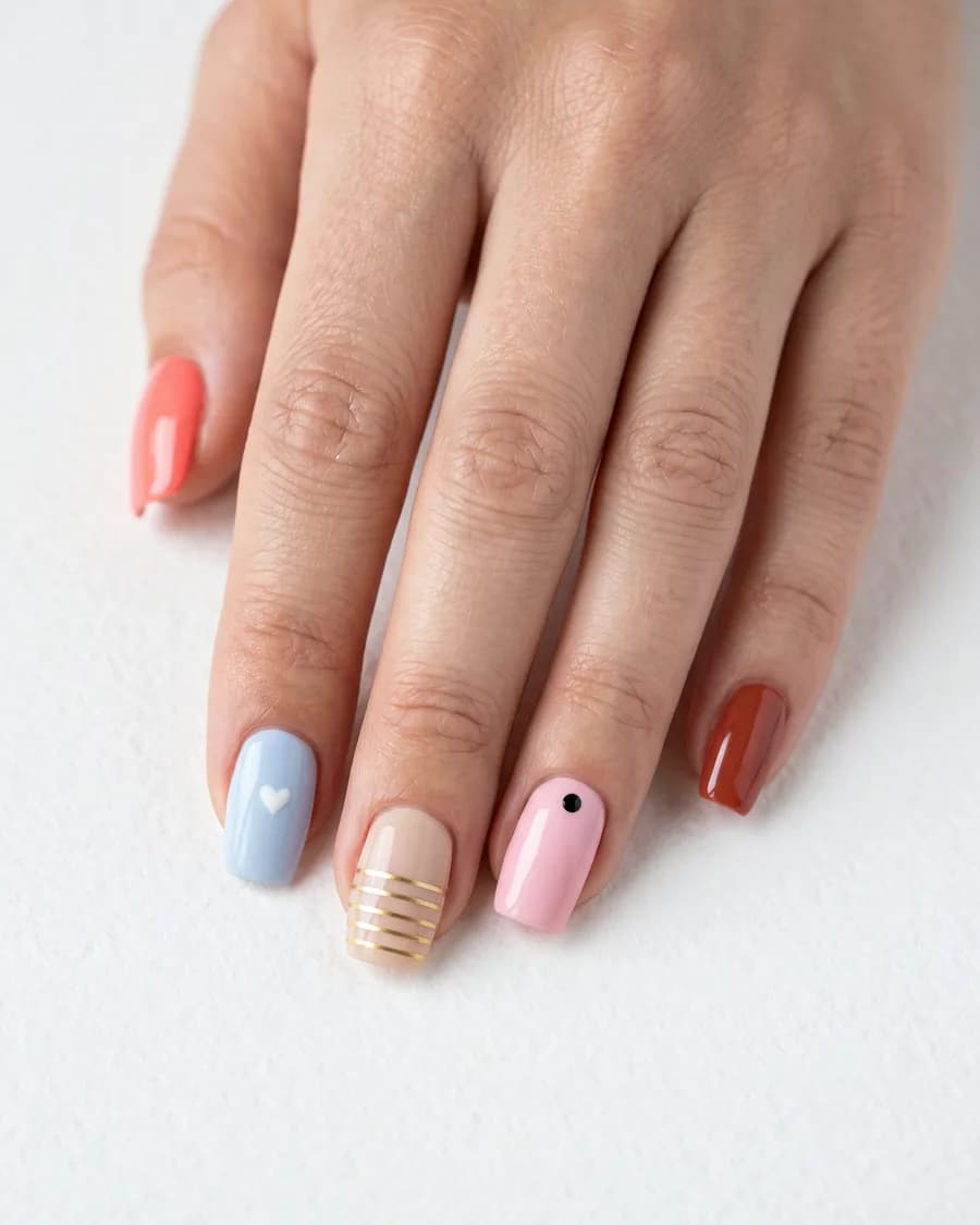 Confettis — Un ongle, une couleur, un motif. Rien ne se ressemble.